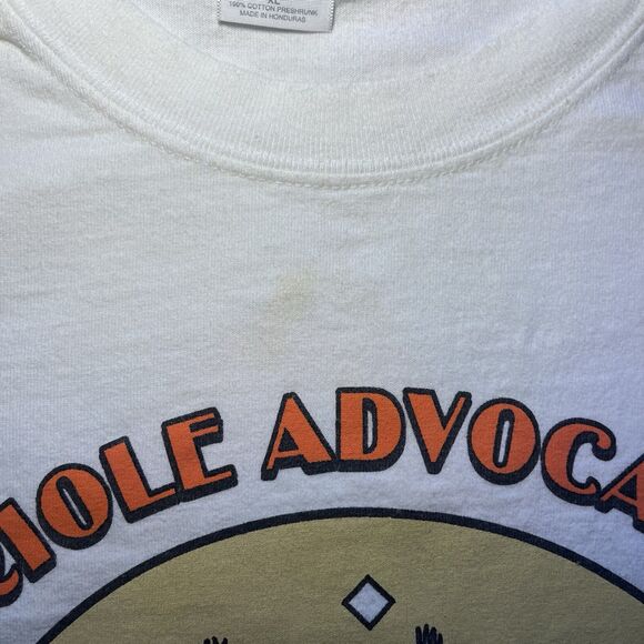 Vintage 2002 Oriole Advocates 5K Home Run Event Tee – July 7, 2002 XL - Picture 4 of 7